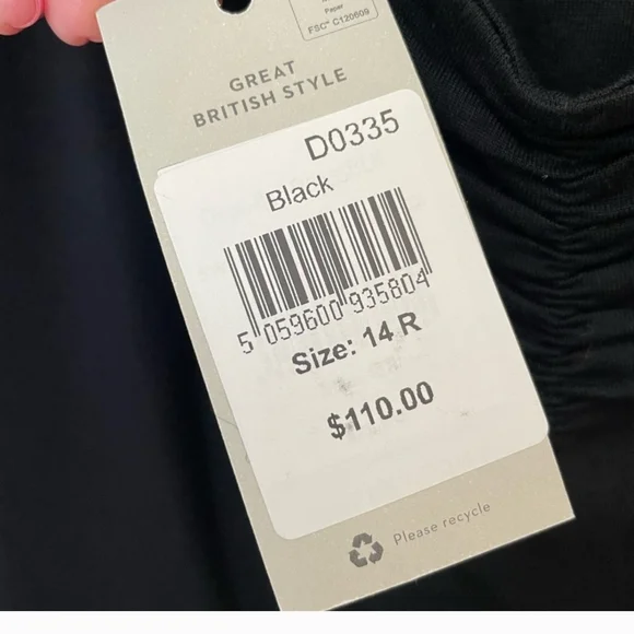 Elegant Black Women's Dress - Picture 5 of 6